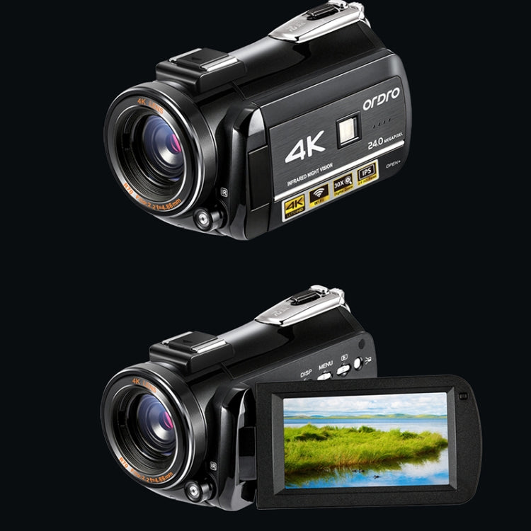 ORDRO AC3 3.1 inch IPS Screen 4K Full HD 13MP Night Vision WiFi Live Camcorder DV Digital Camera ORDRO AC3 3.1 inch IPS Screen 4K Full HD 13MP Night Vision WiFi Live Camcorder DV Digital Camera